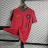 2006 Retro Portugal Home Football Shirt - Detail 2