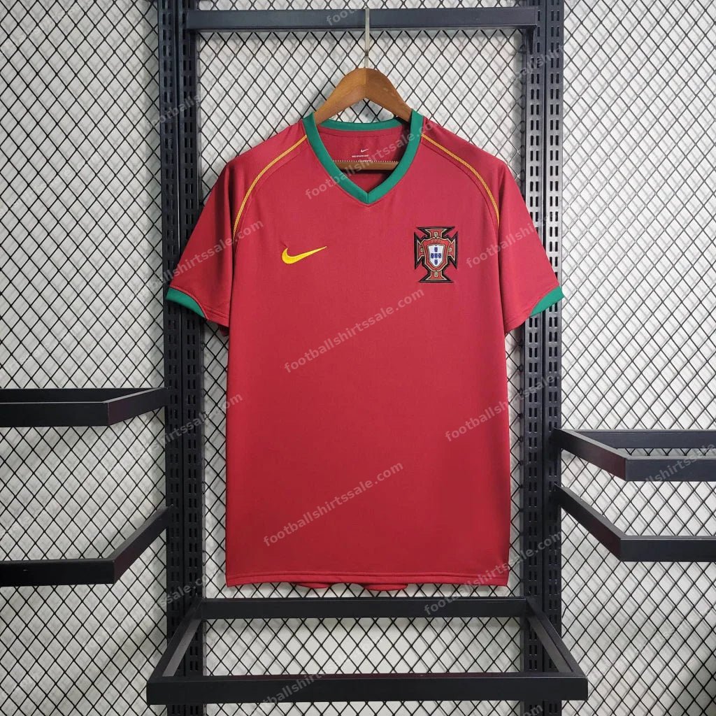 2006 Retro Portugal Home Football Shirt