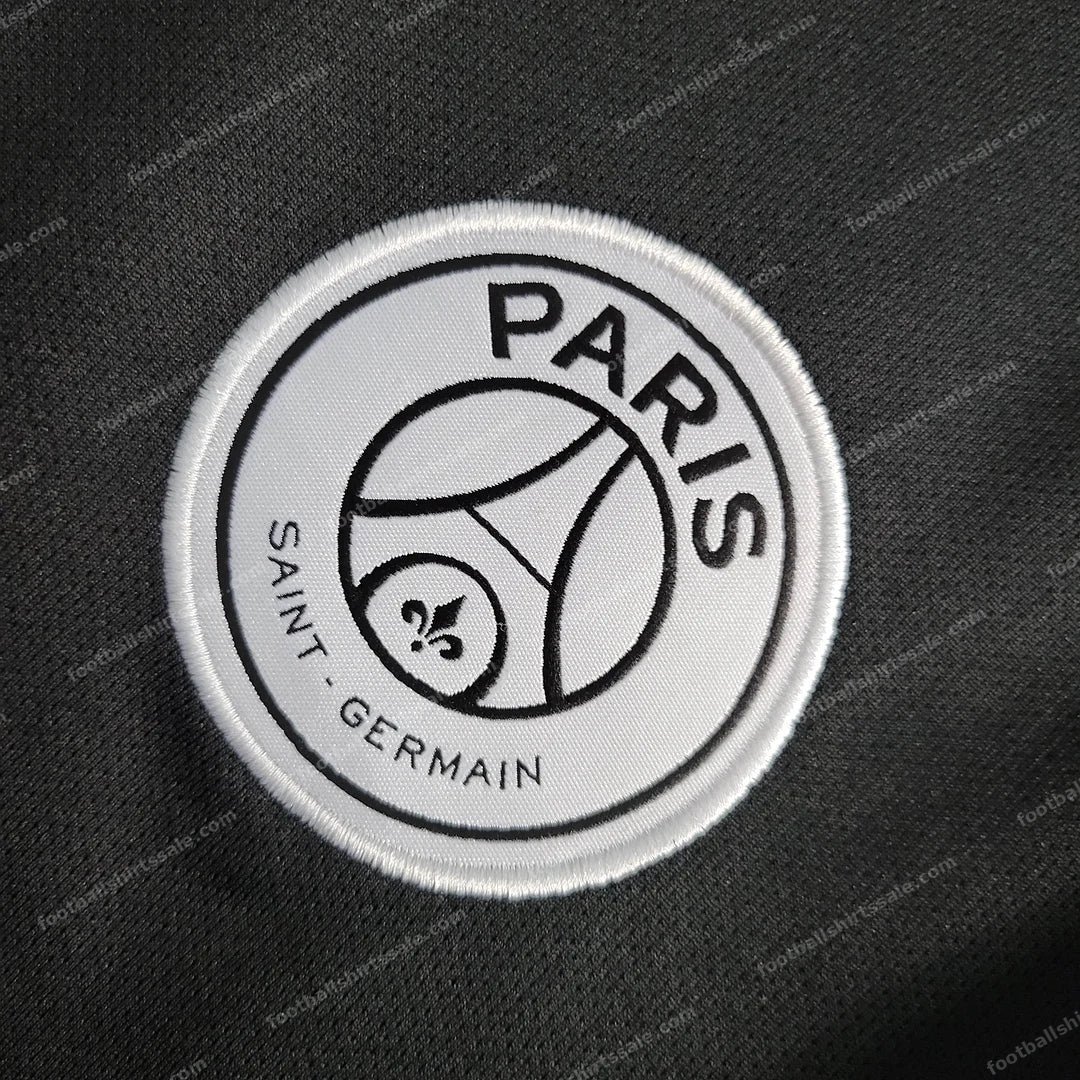 2018/2019 Retro Psg Paris Saint-Germain Black Soccer Jersey - Detail 5