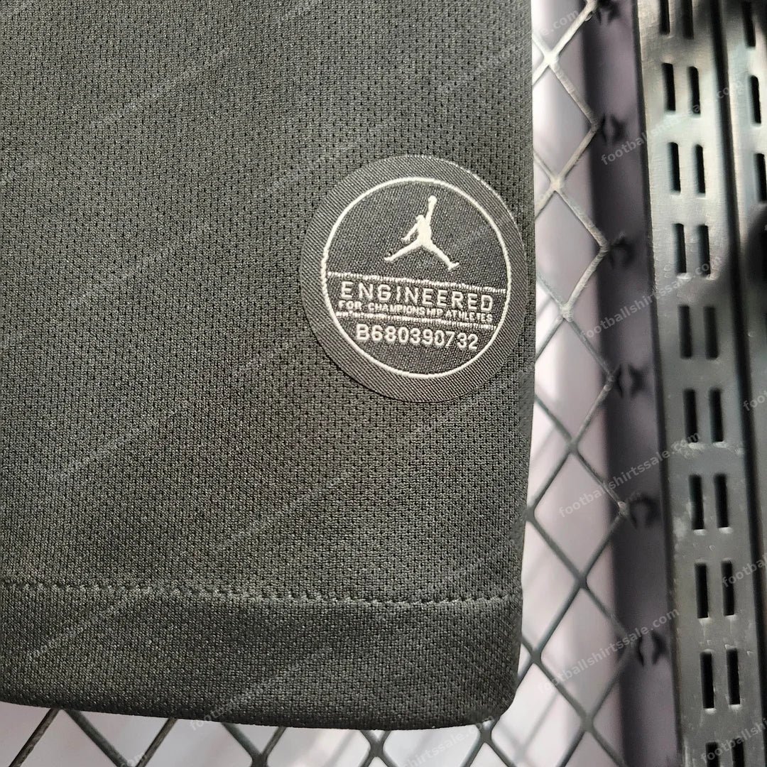 2018/2019 Retro Psg Paris Saint-Germain Black Soccer Jersey - Detail 6