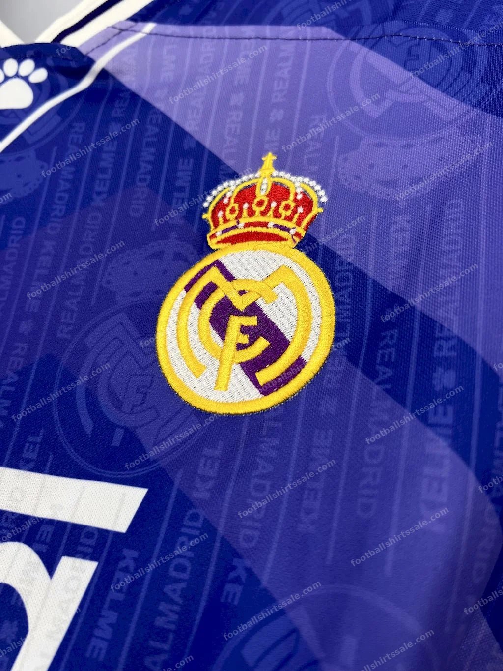 1996/1997 Retro Real Madrid Away Soccer Jersey 1:1 Thai Quality - Detail 2