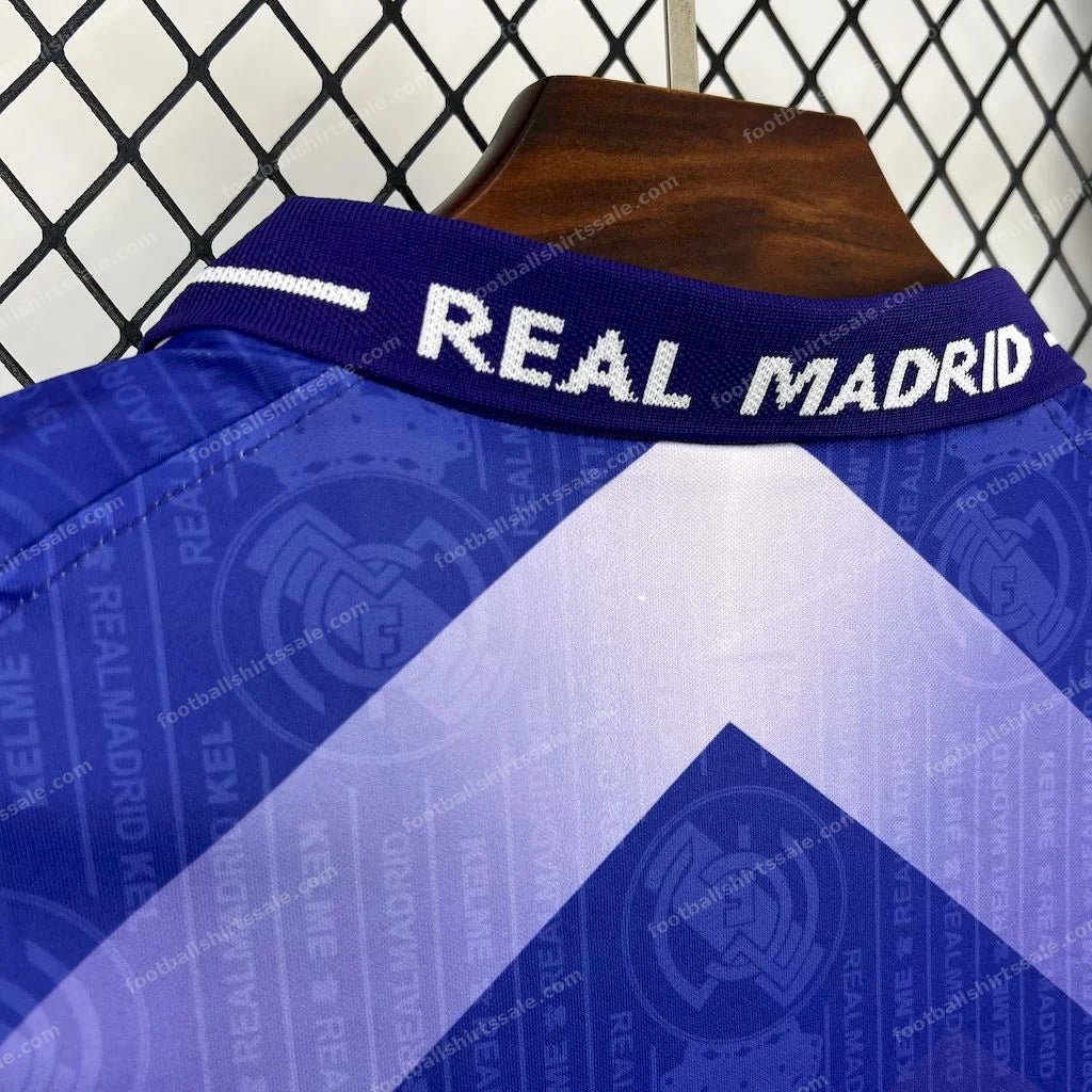 1996/1997 Retro Real Madrid Away Soccer Jersey 1:1 Thai Quality - Detail 5