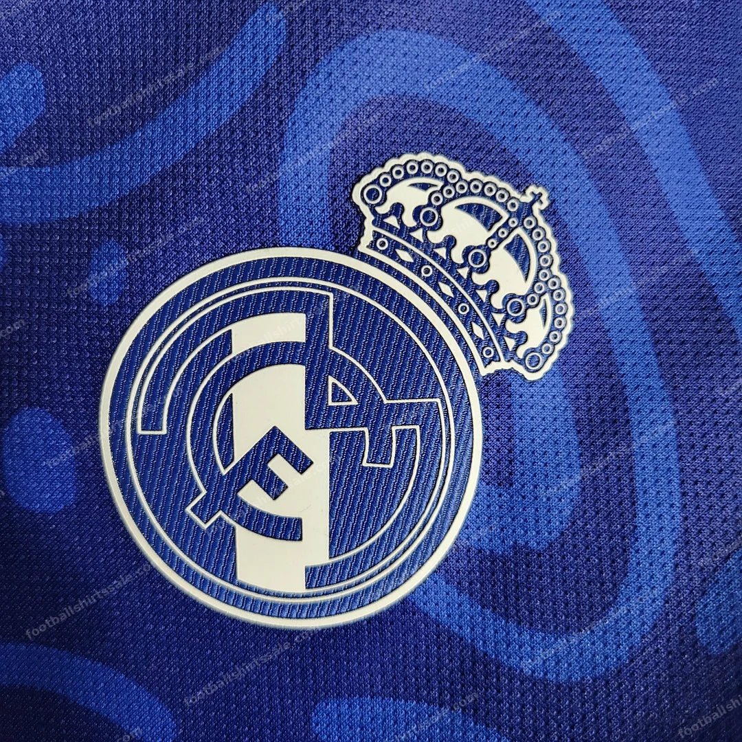 2021/2022 Retro Real Madrid Football Shirt Away - Detail 5