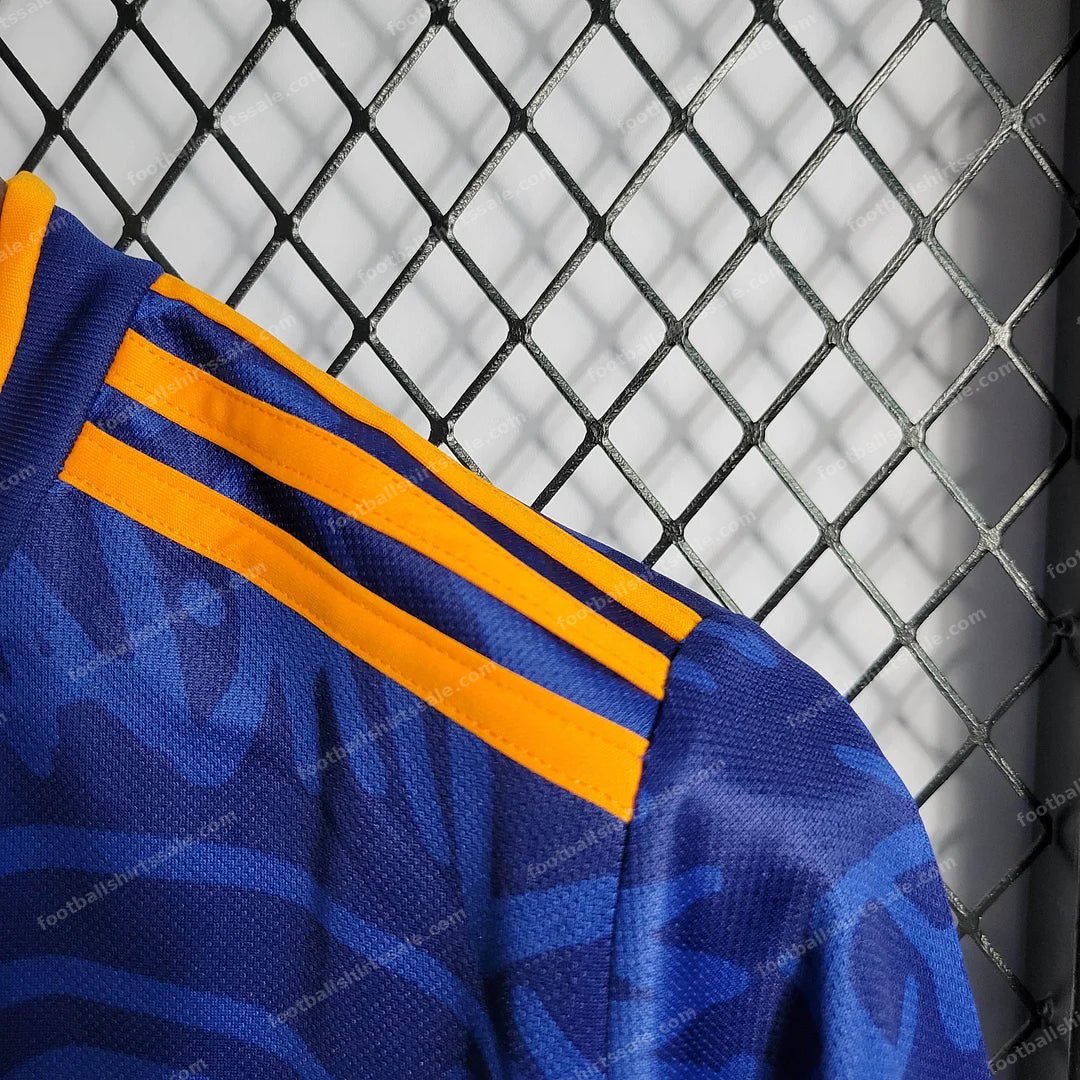 2021/2022 Retro Real Madrid Football Shirt Away - Detail 6