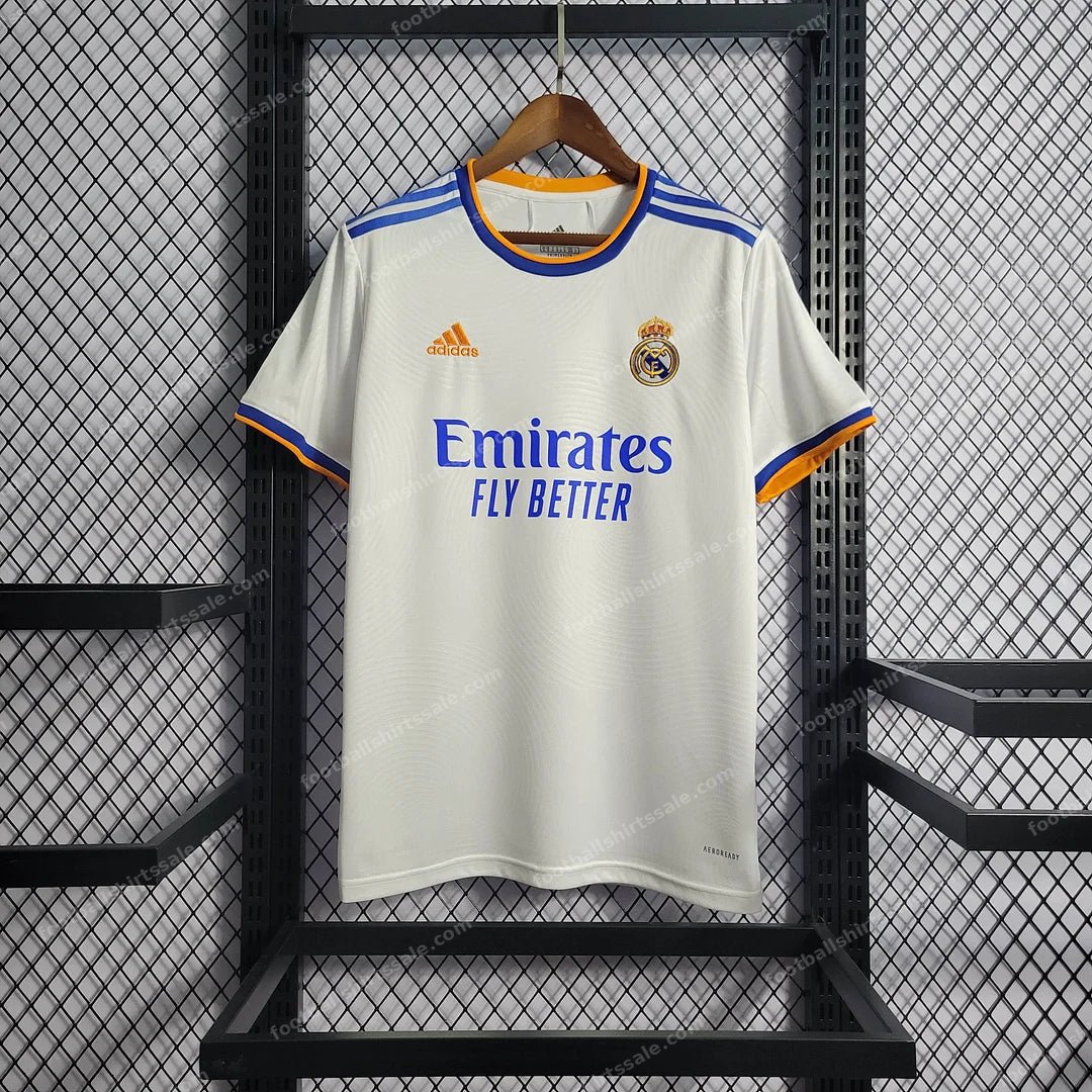 2021/2022 Retro Real Madrid Football Shirt Home