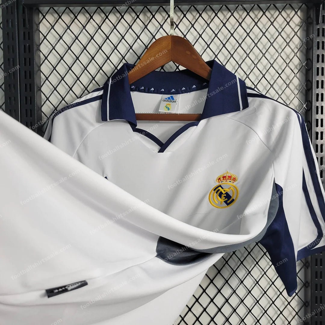 2000/2001 Retro Real Madrid Home Football Shirt 1:1 Thai Quality - Detail 8