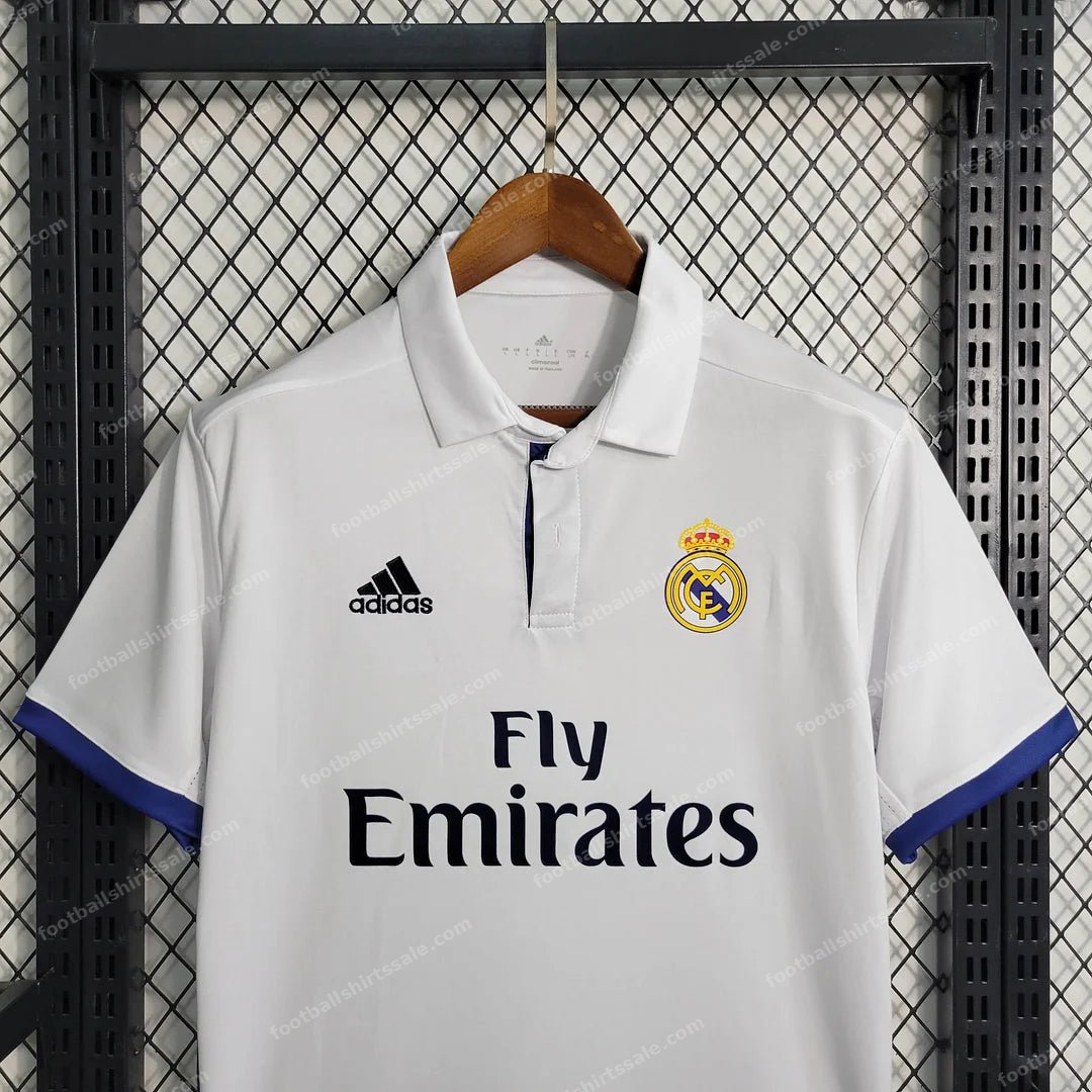 2016/2017 Retro Real Madrid Home Football Shirt 1:1 Thai Quality - Detail 3