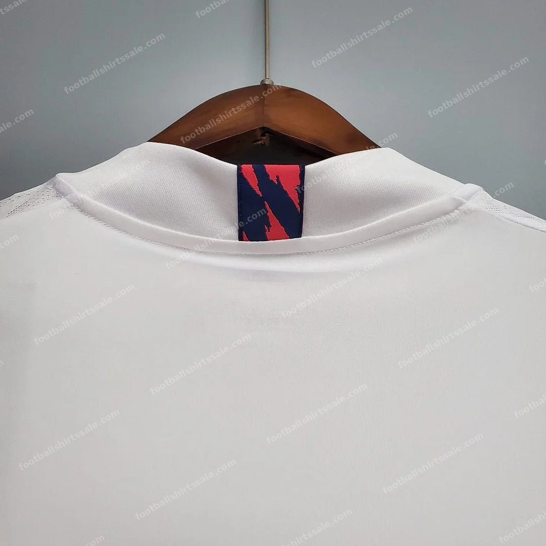 2020/2021 Retro Real Madrid Home Football Shirt - Detail 3