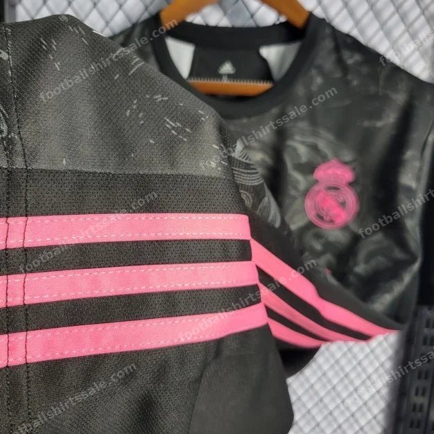 2020/2021 Retro Real Madrid Third Away Football Shirt - Detail 4