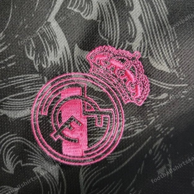 2020/2021 Retro Real Madrid Third Away Football Shirt - Detail 8