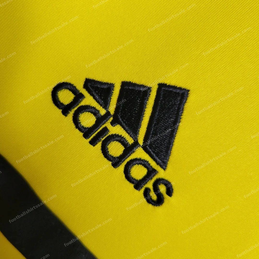 2011/2012 Retro Real Madrid Yellow Goalkeeper Football Shirt - Detail 8