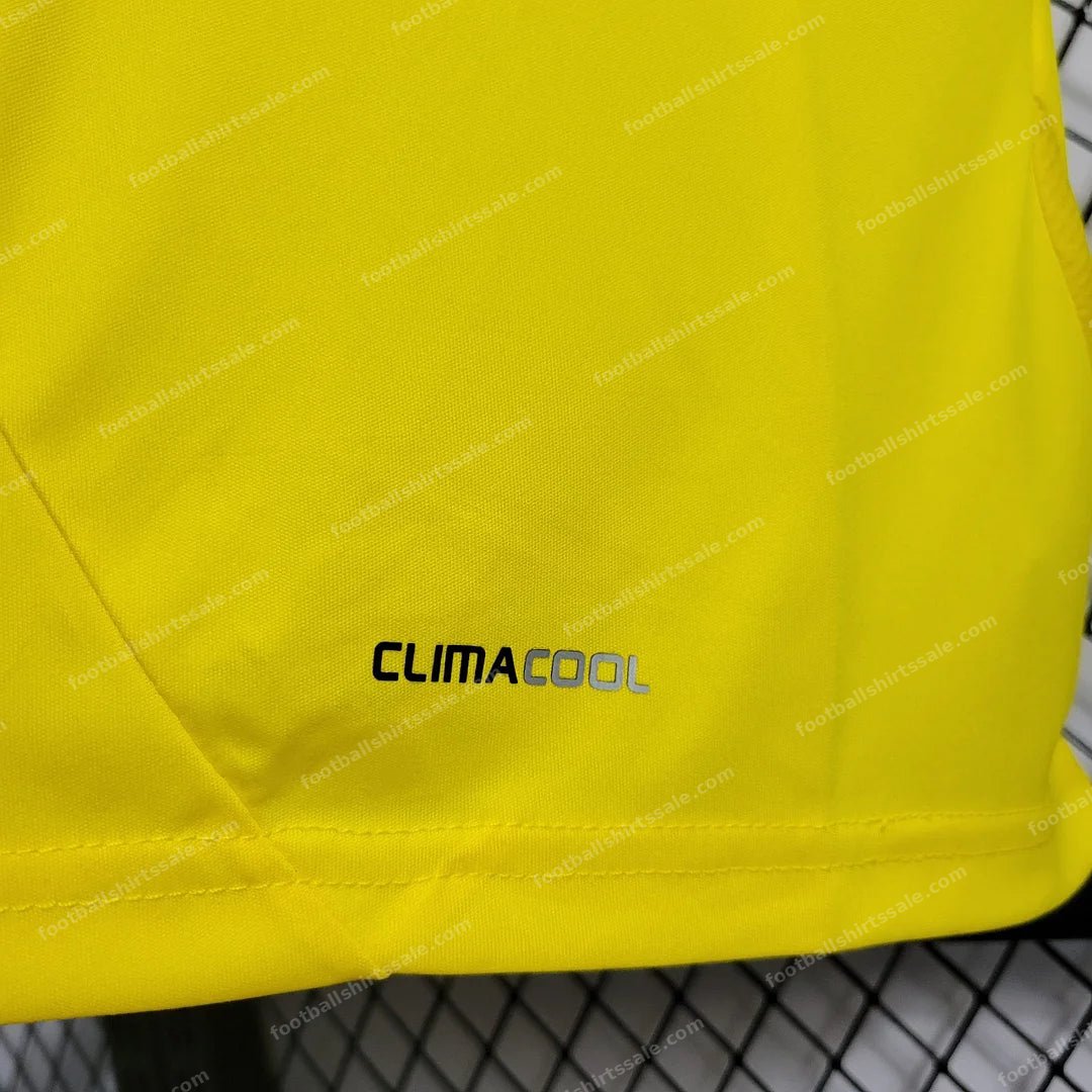 2011/2012 Retro Real Madrid Yellow Goalkeeper Football Shirt - Detail 9