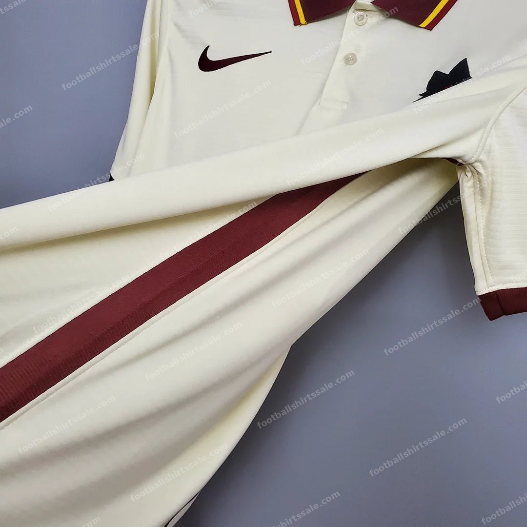 2020/2021 Retro Roma Away Soccer Jersey 1:1 Thai Quality - Detail 5