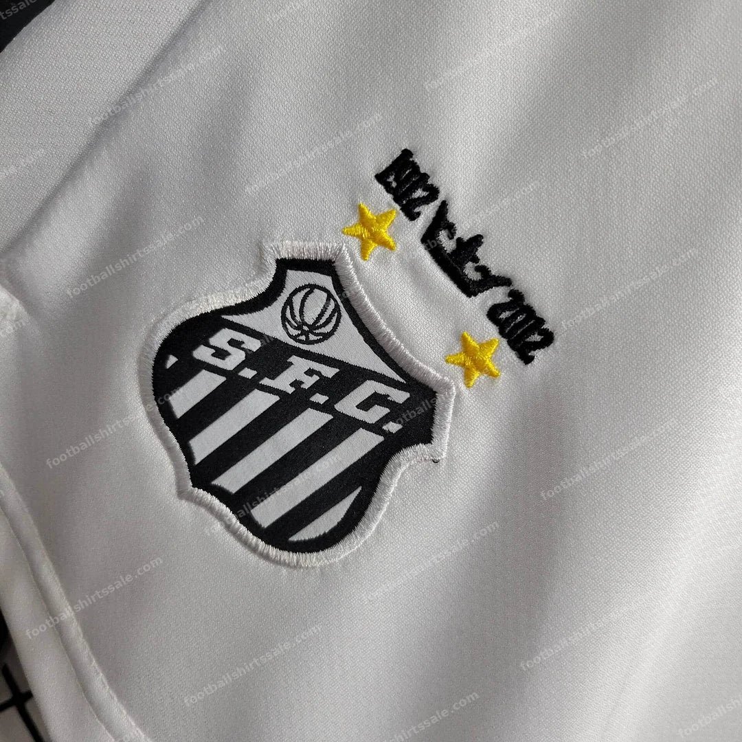 2012/2013 Retro Santos Away Shorts 1:1 - Detail 3