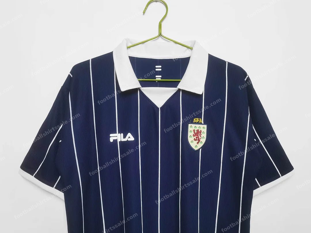2002/2003 Retro Scotland Home Football Shirt - Detail 2