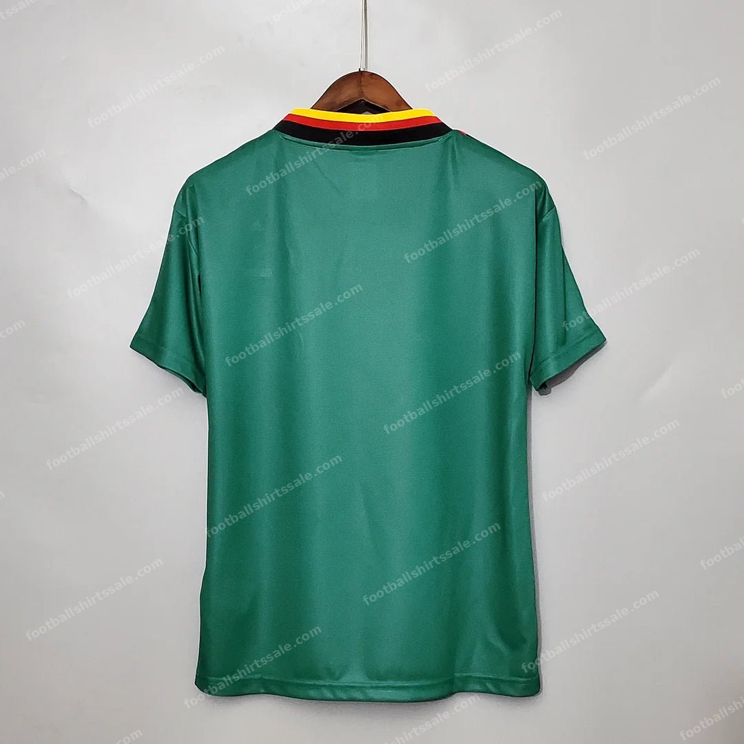 1994 Retro Soccer Jersey Germany Away - Detail 1