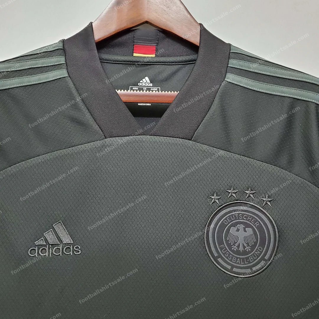 2020 Retro Soccer Jersey Germany Shirt Away - Detail 3
