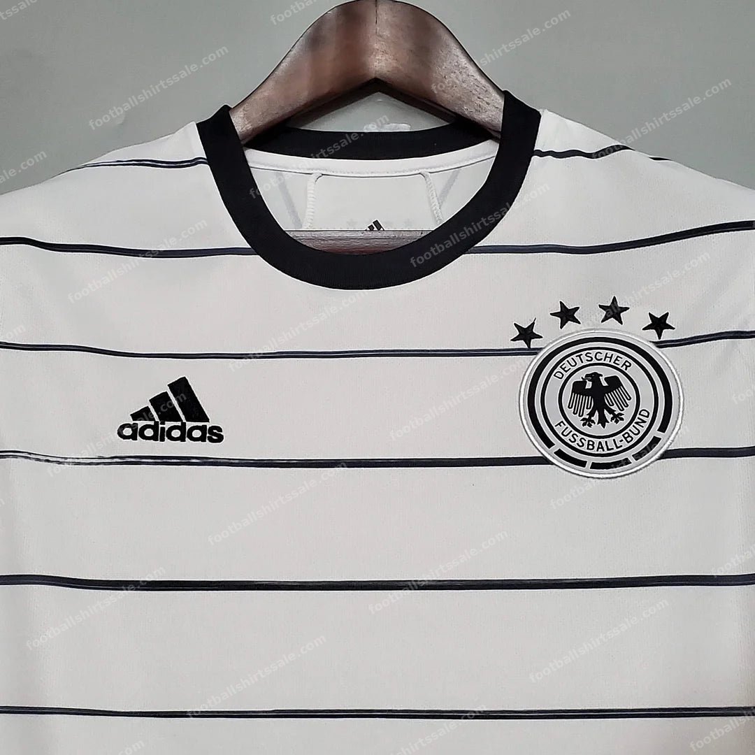 2020 Retro Soccer Jersey Germany Shirt Home - Detail 2