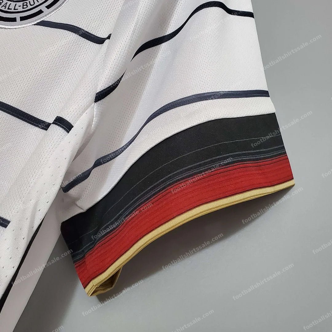 2020 Retro Soccer Jersey Germany Shirt Home - Detail 5