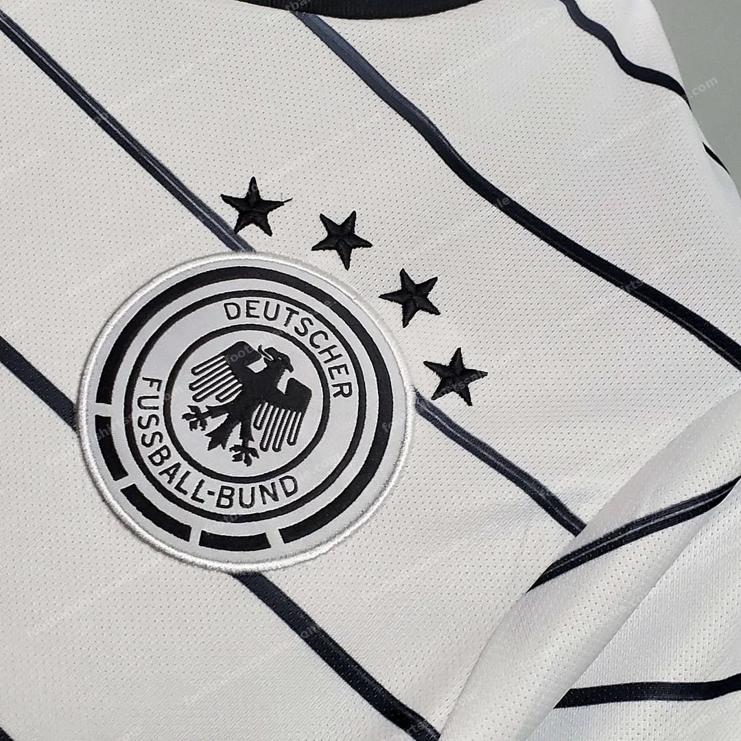 2020 Retro Soccer Jersey Germany Shirt Home - Detail 6