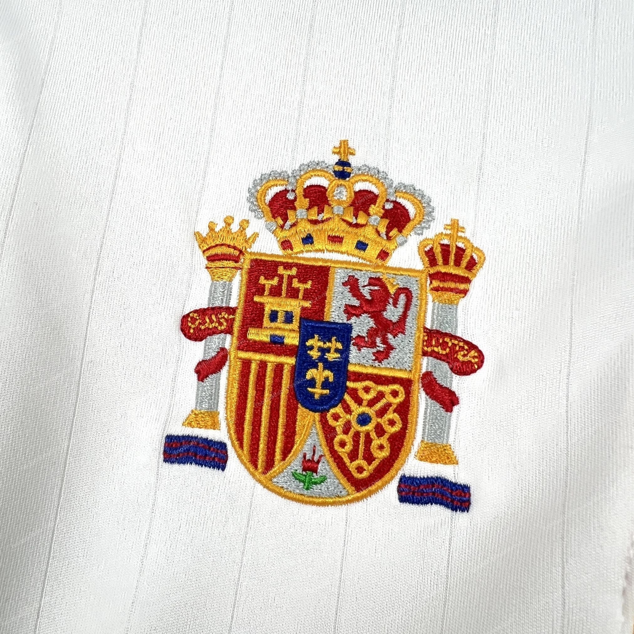 2006 Retro Spain Away Football Shirt - Detail 6