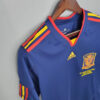 2010 Retro Spain Away Soccer Shirt - Detail 2