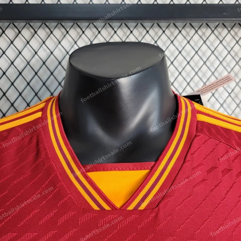 2023/2024 Roma Legacy Home Soccer Jersey 1:1 Thai Quality – Player Version - Detail 2