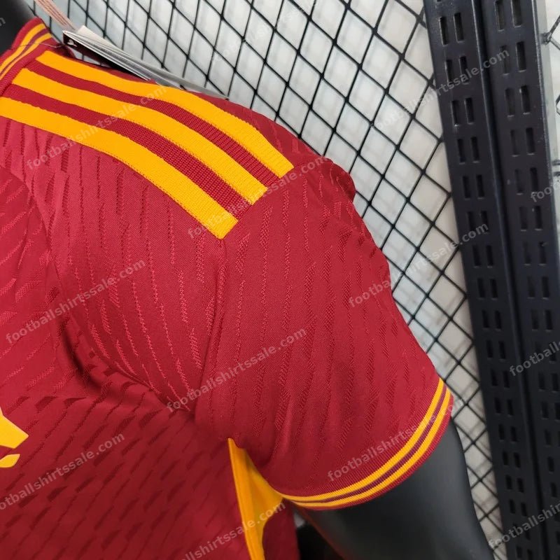 2023/2024 Roma Legacy Home Soccer Jersey 1:1 Thai Quality – Player Version - Detail 5