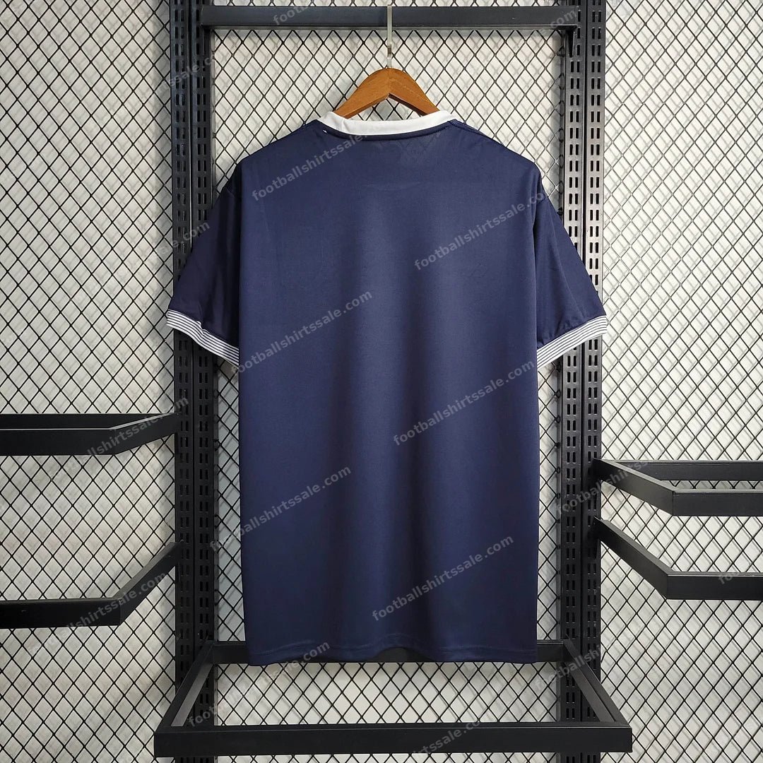 2023 Scotland 150th Anniversary Edition Navy Blue Football Shirt - Detail 1