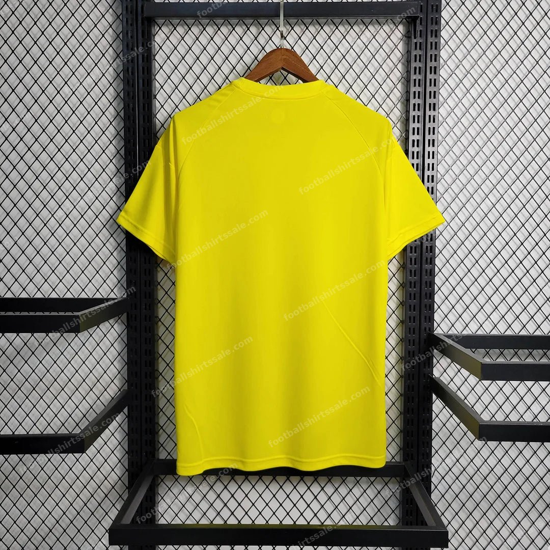 2023 Scotland Goalkeeper Yellow Football Shirt - Detail 1