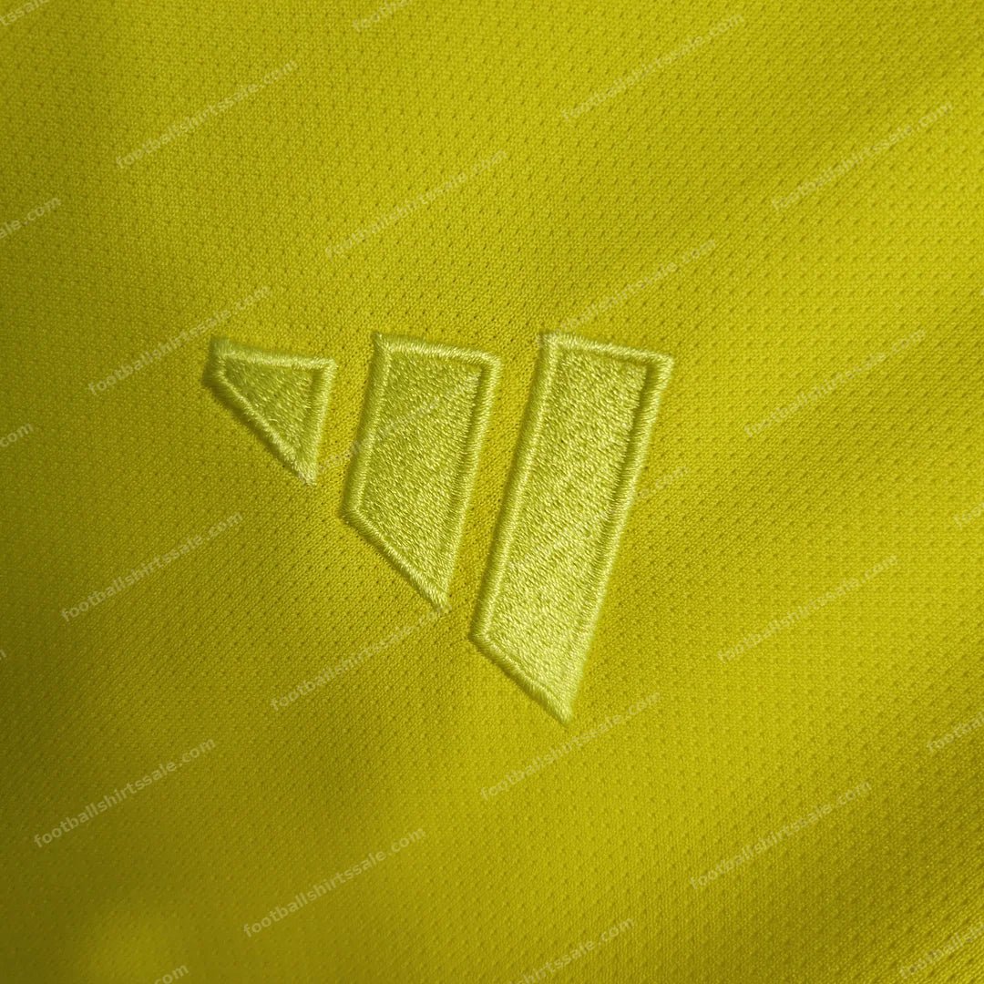 2023 Scotland Goalkeeper Yellow Football Shirt - Detail 7