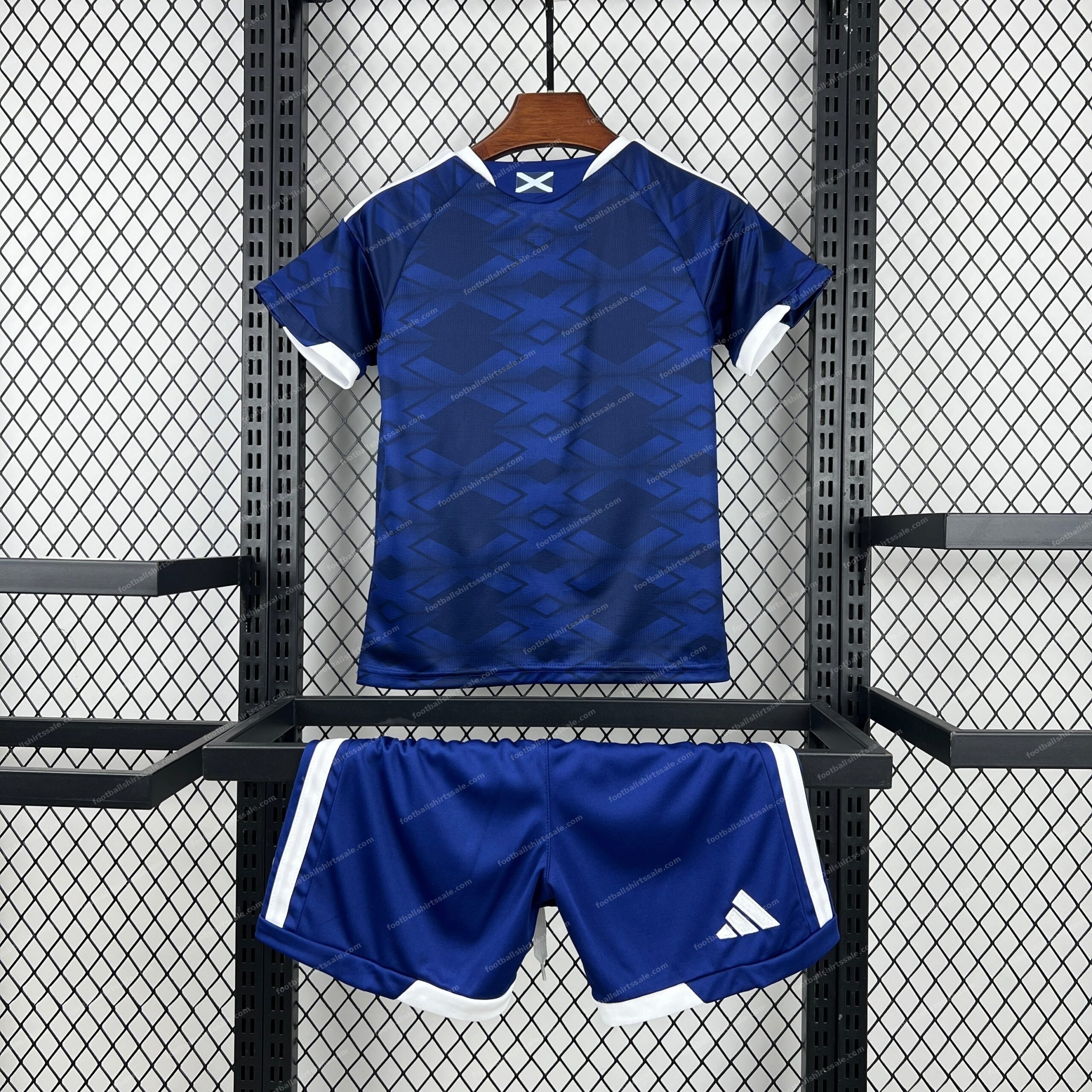 2026 Scotland Home World Cup Football Jersey Kids Size - Detail 1