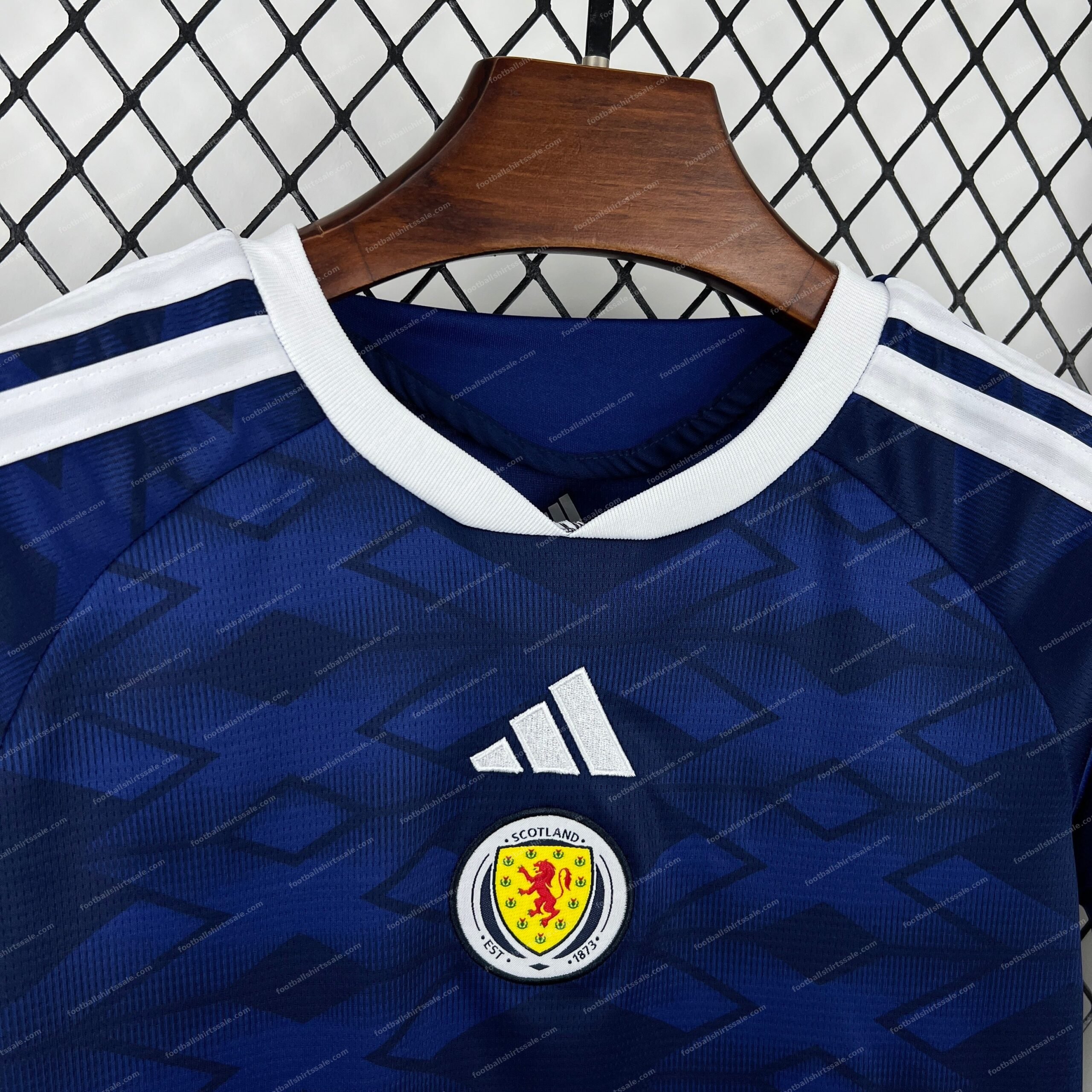 2026 Scotland Home World Cup Football Jersey Kids Size - Detail 4