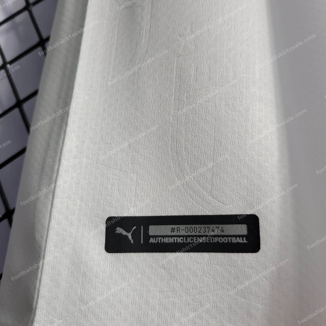 Soccer Shirt Italy 2021 White Away - Detail 5