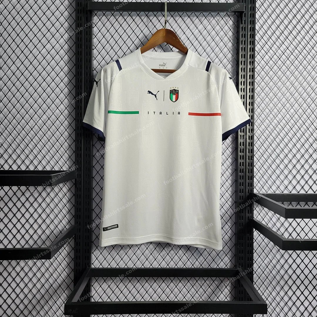 Soccer Shirt Italy 2021 White Away