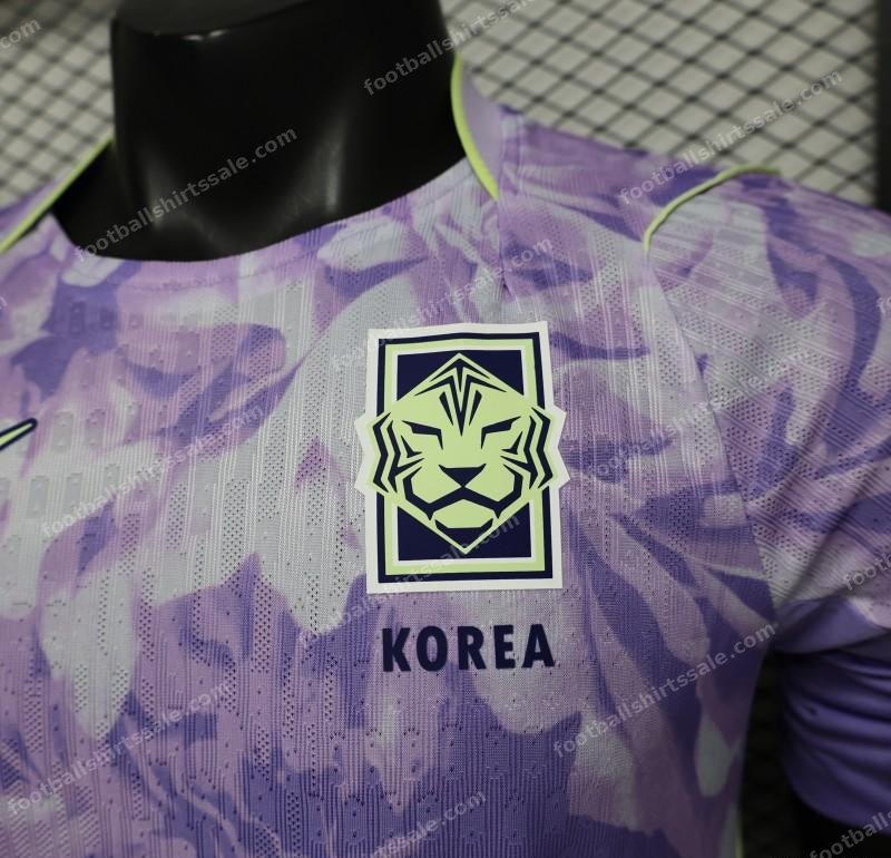2026 South Korea Away World Cup Football Shirt Player Version - Detail 2