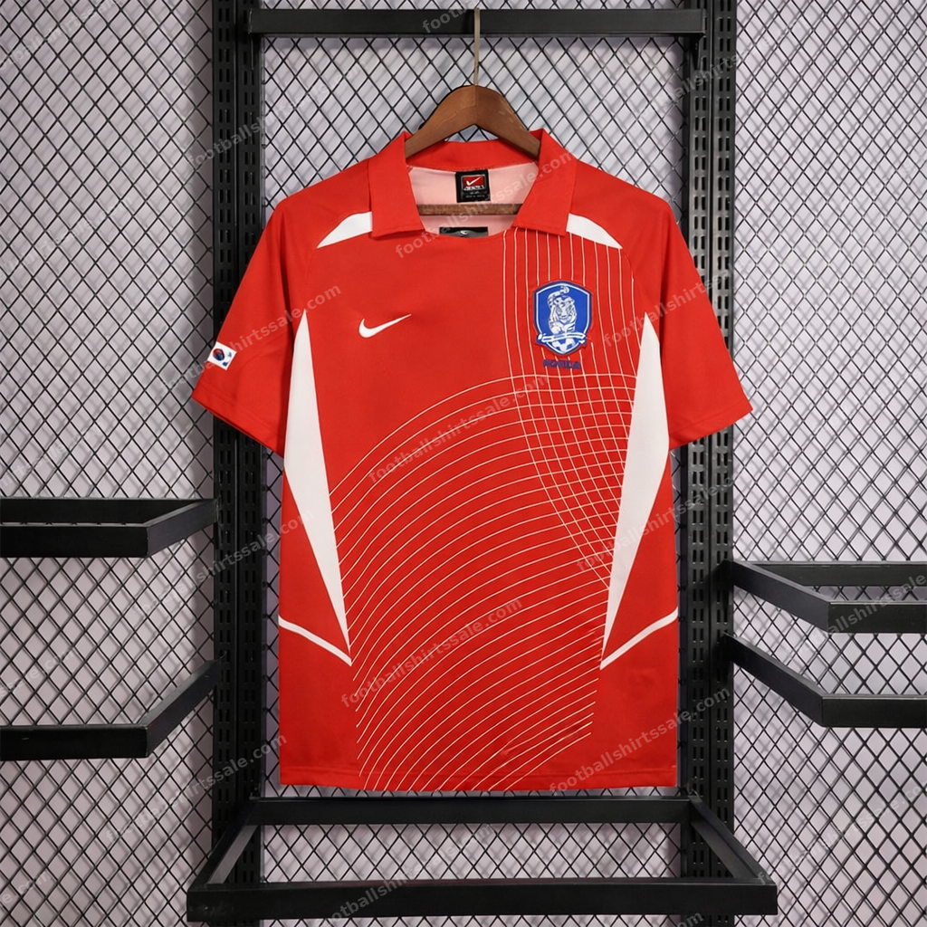 2002 South Korea Home Retro Shirt World Cup