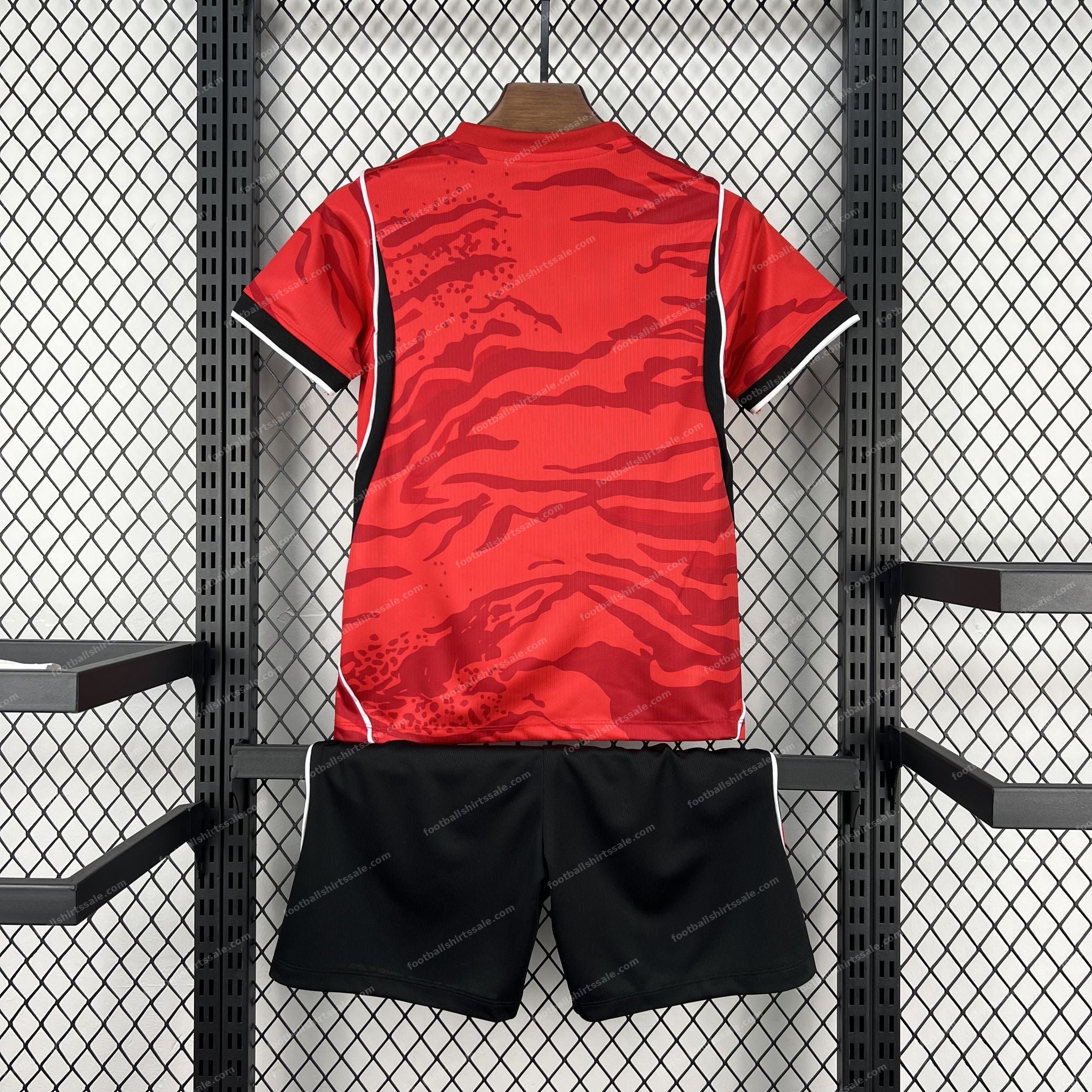2026 South Korea Home World Cup Football Shirt Kids Size - Detail 1