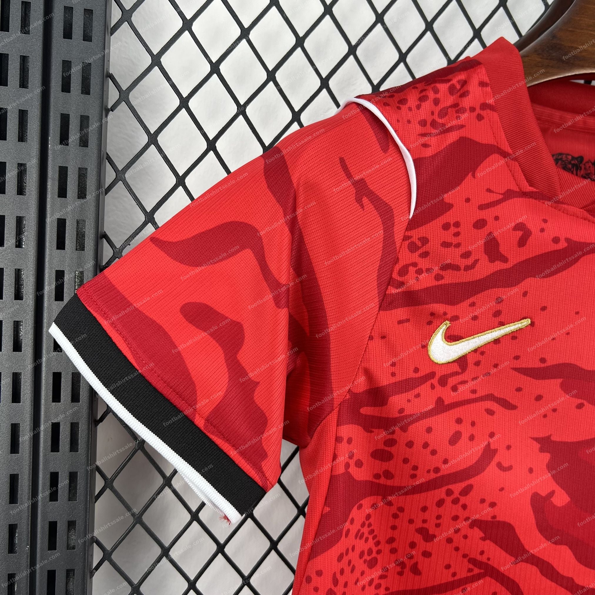 2026 South Korea Home World Cup Football Shirt Kids Size - Detail 2