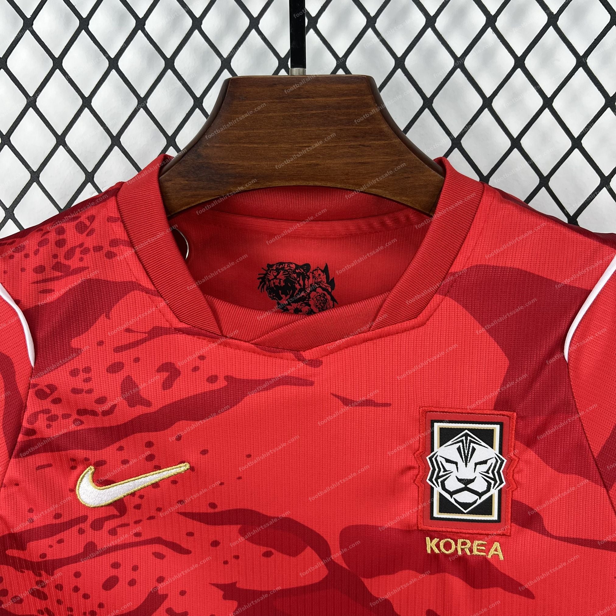 2026 South Korea Home World Cup Football Shirt Kids Size - Detail 3