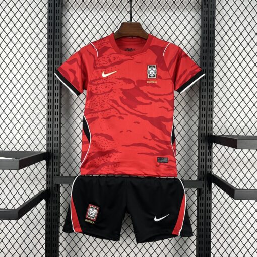 2026 South Korea Home World Cup Football Shirt Kids Size