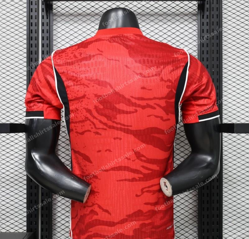 2026 South Korea Home World Cup Football Shirt Player Version - Detail 1