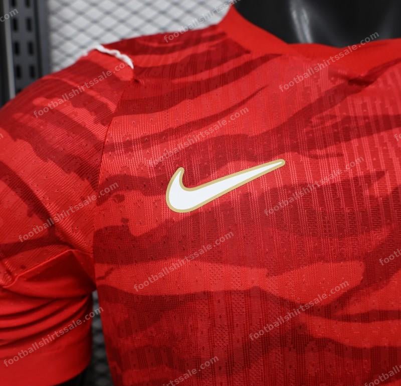 2026 South Korea Home World Cup Football Shirt Player Version - Detail 3