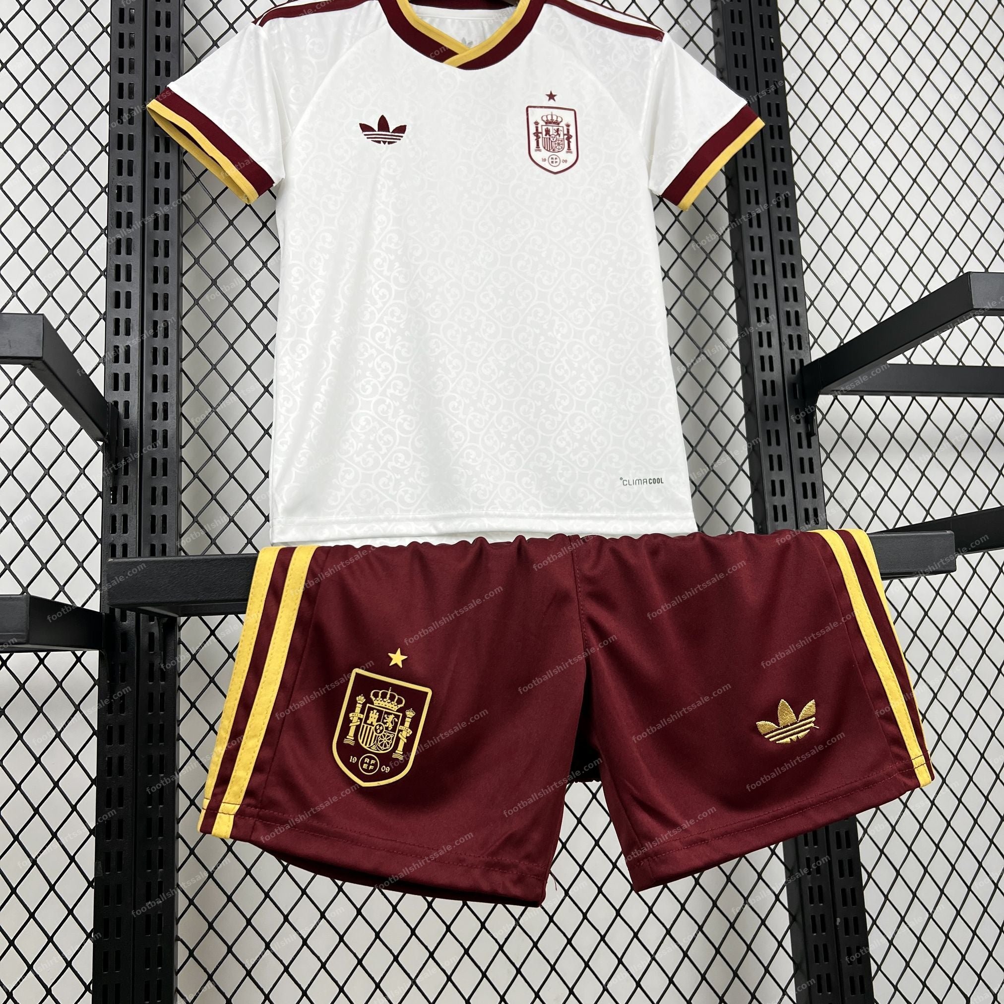 2026 Spain Away World Cup Football Shirt Kids Size - Detail 2