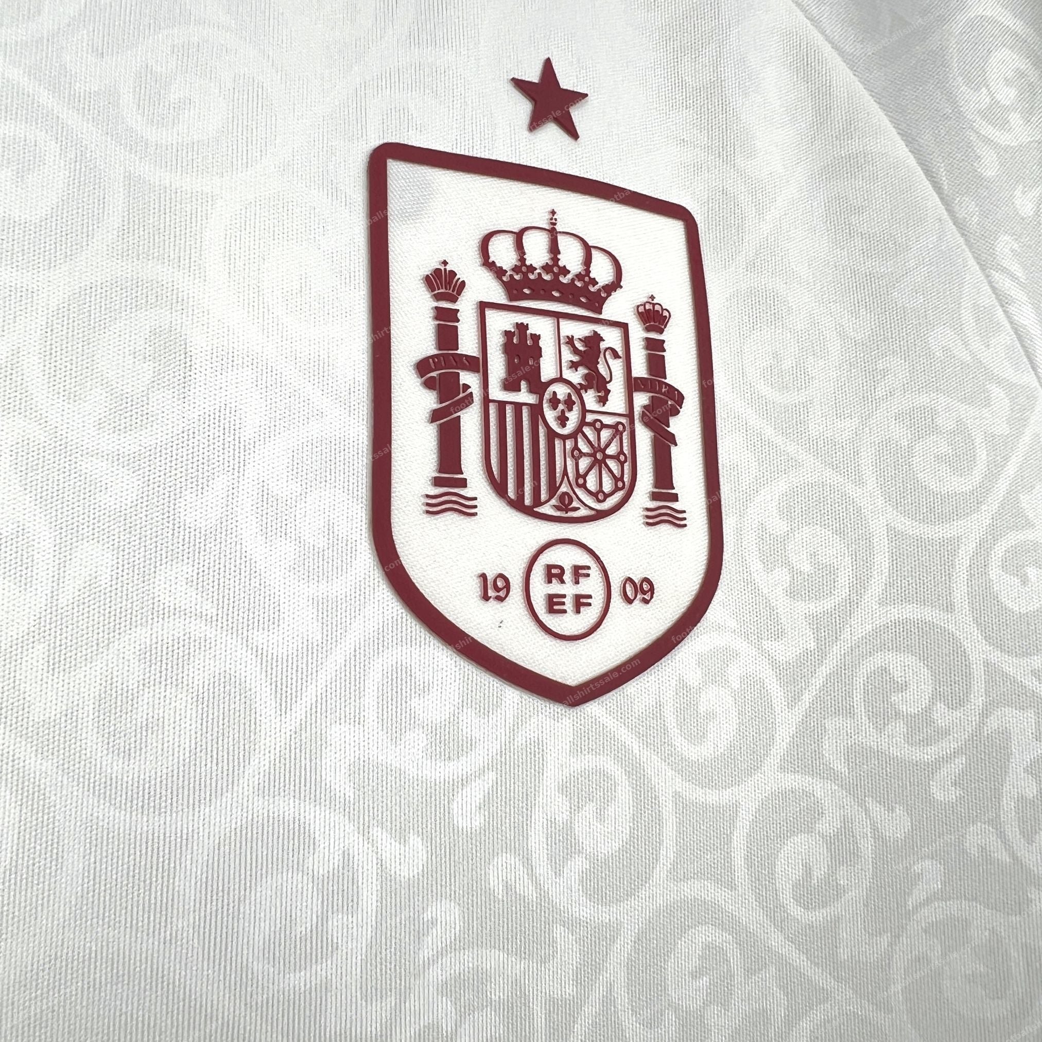 2026 Spain Away World Cup Football Shirt Kids Size - Detail 4