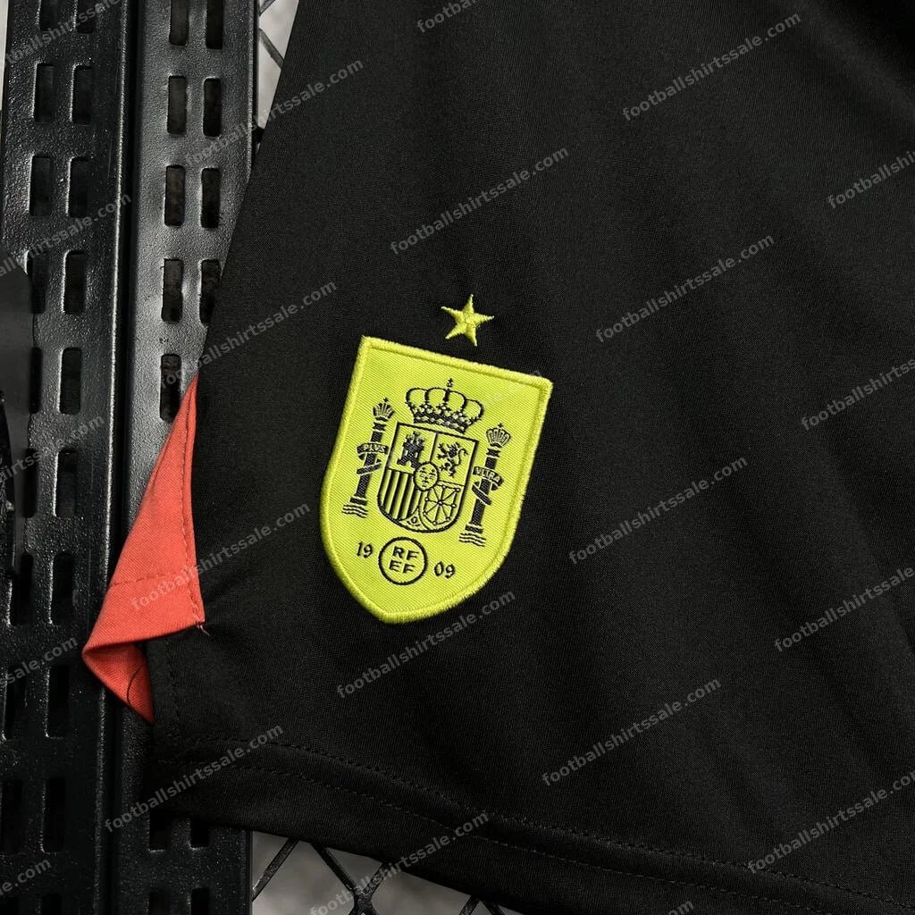 2024 Spain Goalkeeper Shorts 1:1 Thai Quality - Detail 2