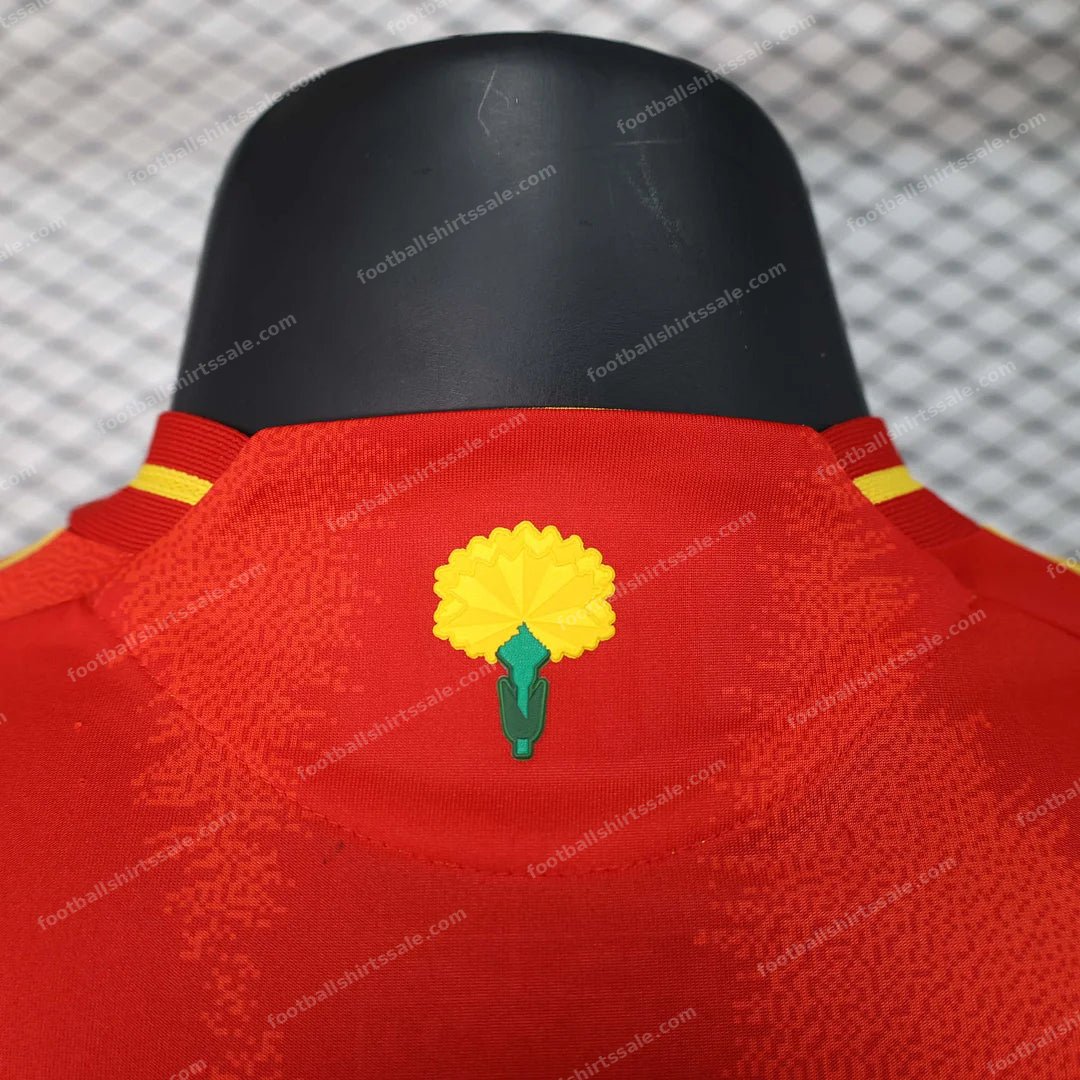 2024 Spain Home Football Shirt 1:1 Thai Quality – Player Version - Detail 3