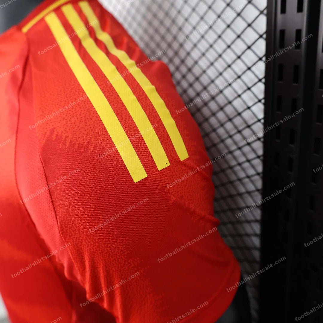 2024 Spain Home Football Shirt 1:1 Thai Quality – Player Version - Detail 4
