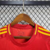 2024 Spain Home Football Shirt - Detail 4