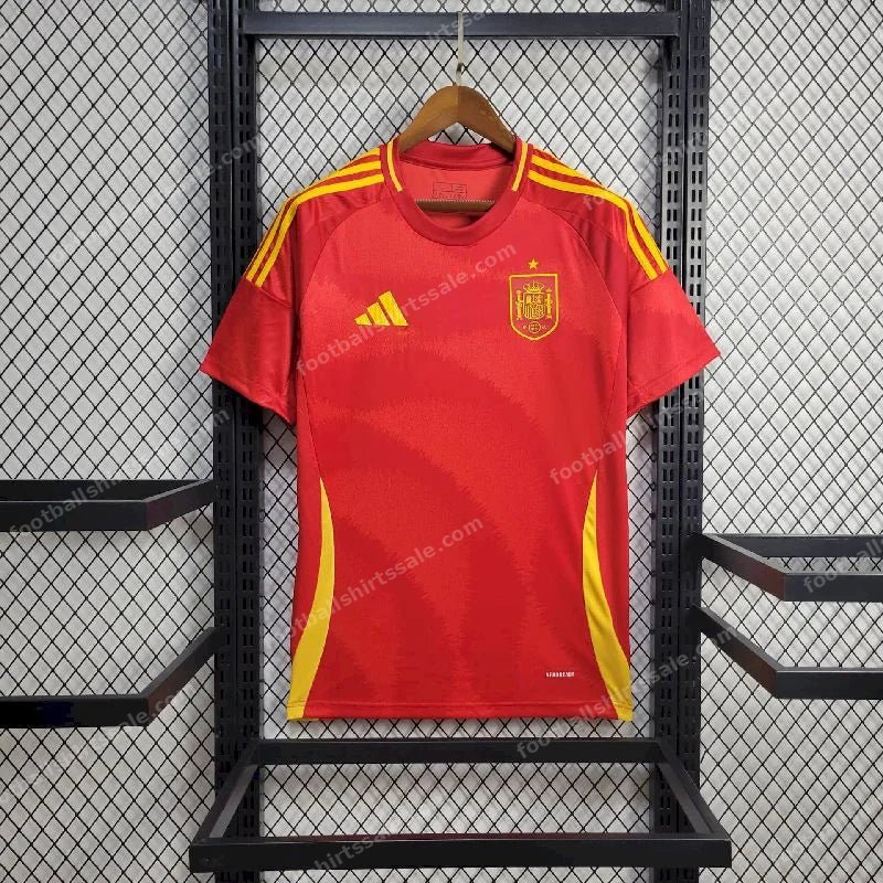 2024 Spain Home Football Shirt